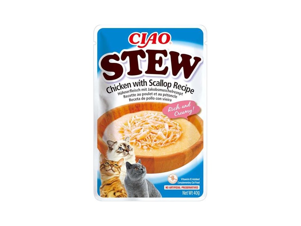 Ciao Stew Chicken with Scallop Recipe