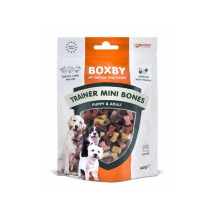 Snacks për qen-Boxby Trainer Mini Bones