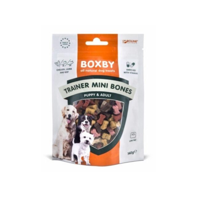Snacks për qen-Boxby Trainer Mini Bones
