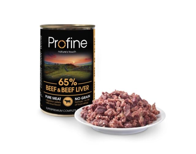 Profine 65% Beef & Beef Liver 400 gr