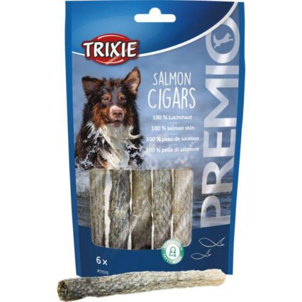 Salmon Cigars Snack