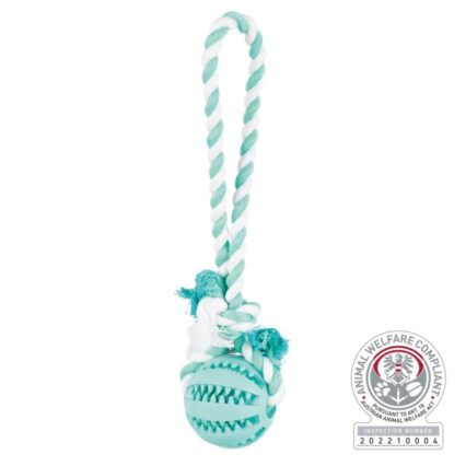 Denta Fun Playing Rope with Ball