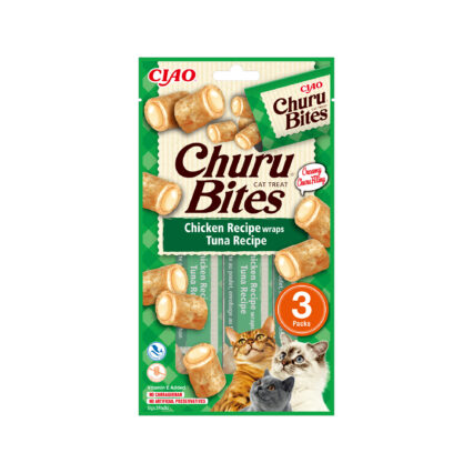 Churu Bites - CHICKEN RECIPE WRAPS TUNA RECIPE