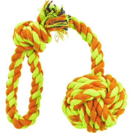 Playing Rope with Woven-in Ball