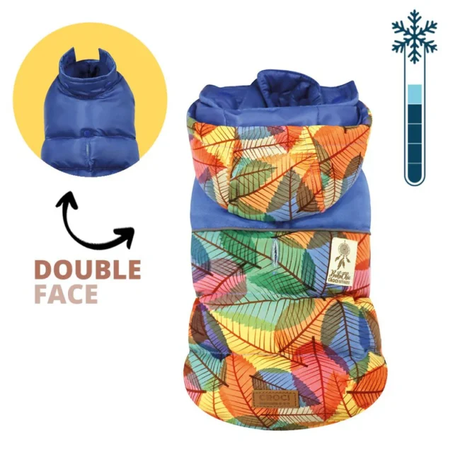 Waterproof dog jacket - Foliage - Image 7