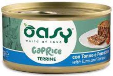 OASY CAPRICE TERRINE ME TON & DOMATE 85GR