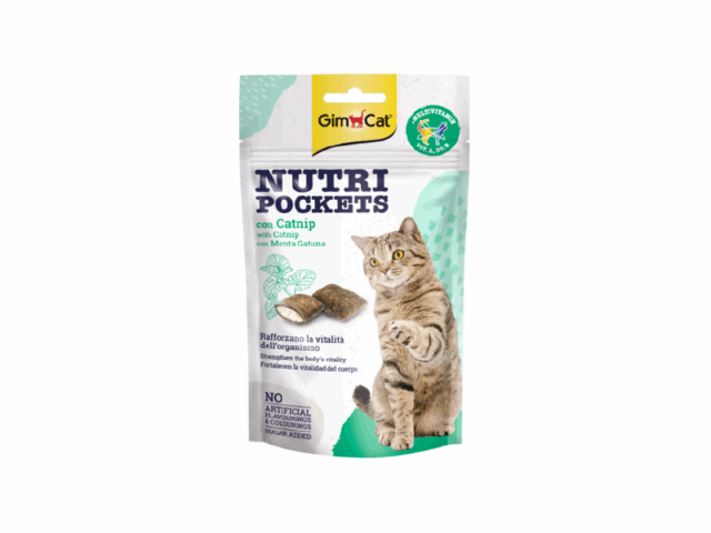 Gimcat nutri pockets me catnip 60g