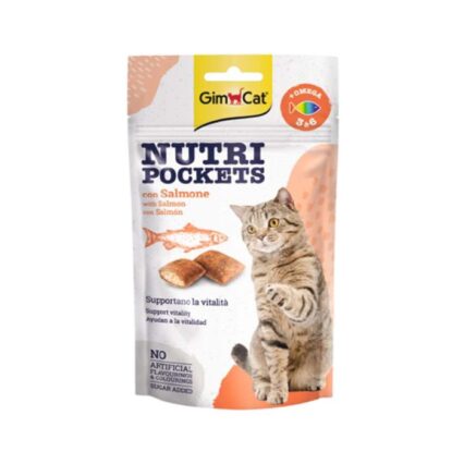 Gimcat nutri pockets me salmon 60g