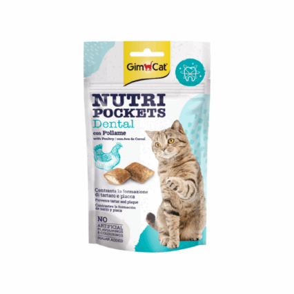 Gimcat nutri pockets dental me pule 60g