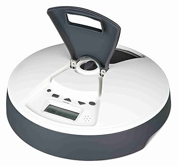 Trixie -Automatic Food Dispenser TX6, 240 ml, Grey/White - Image 4