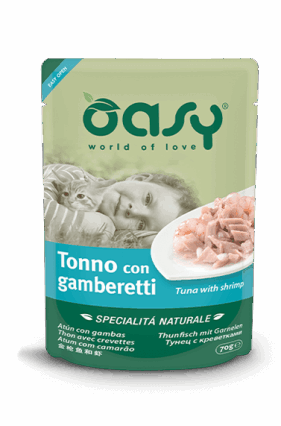Oasy bustine me ton dhe karkalec 70g