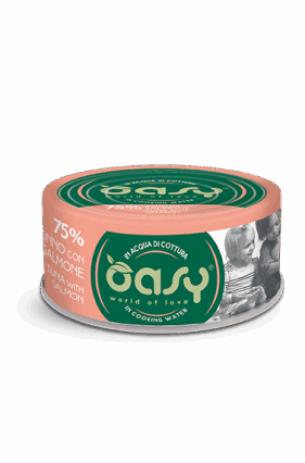 Oasy ton me salmon per mace adulte 70gr