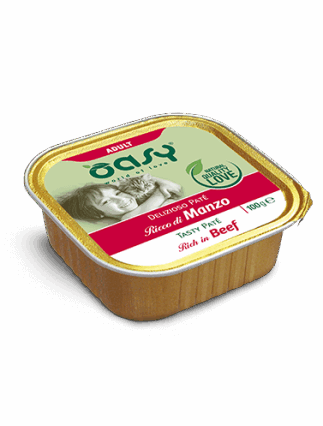 Oasy paté vici per mace adulte 100gr