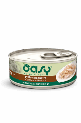 Oasy konserve pule & pate per mace adulte 70gr