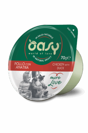 Oasy kupe pule & pate per mace adulte 70 gr