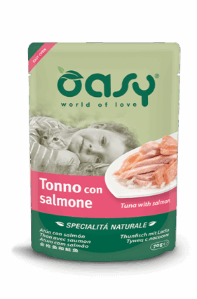 Oasy bustine me ton dhe salmon 70g