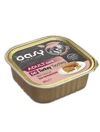 Oasy paté gjel deti dhe panxhar per mace adulte 85 gr
