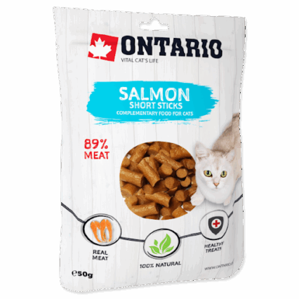 Ontario Salmon snack short stick