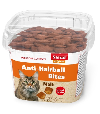 Sanal bocconcini anti hairball bites malt per mace 75 g