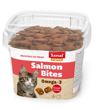 Sanal bocconcini salmon bites per mace 75 g