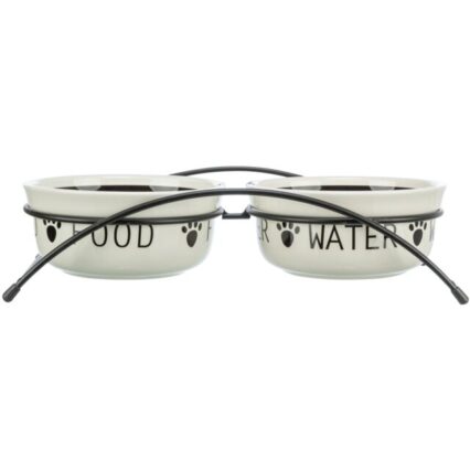 Trixie -n Bowl Set, ceramic/metal