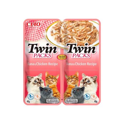 Churu Twin Packs- Tuna and Chicken in Tuna Broth